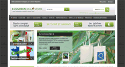 Desktop Screenshot of ecogreenmegastore.com