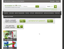 Tablet Screenshot of ecogreenmegastore.com